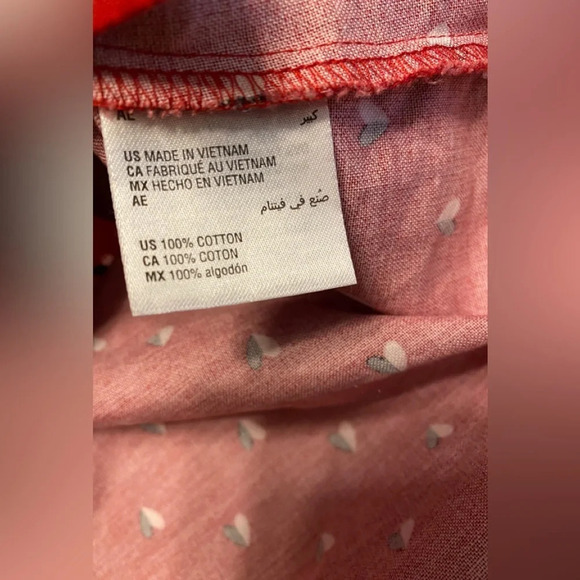 Charter Club Ruffle Trim Button Down Shirt - Picture 7 of 9